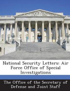 Paperback National Security Letters: Air Force Office of Special Investigations Book