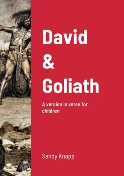 Paperback David & Goliath: A version in verse for children Book