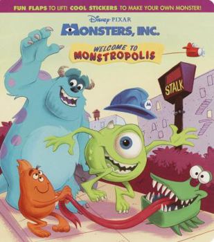 Board book Welcome to Monstropolis [With Stickers] Book
