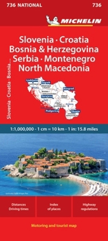 Slov/Croatia/Bosn-Herz/Yugoslavia/Macedonia (Maps/Country (Michelin))