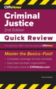 Paperback CliffsNotes Criminal Justice: Quick Review Book