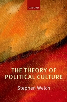 Hardcover Theory of Political Culture Book