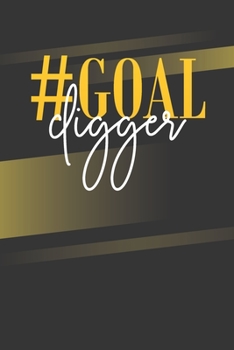 Paperback Goal Digger: Cool Weekly Tracker & Planner - Undated Weekly Planner for Plans and Appointments Book