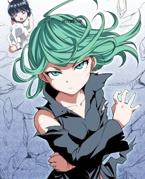Notebook: One Punch Man Anime Soft Glossy Cover Graph Paper Pages Book 7.5 x 9.25 Inches 110 Pages