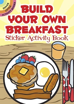 Paperback Build Your Own Breakfast Sticker Activity Book