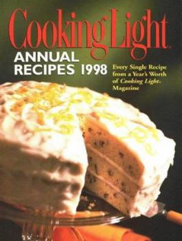 Hardcover Cooking Light Annual Recipes: 1998 Book