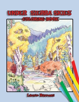 Paperback Under Sierra Skies: coloring book