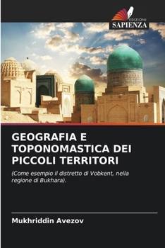 Paperback Geografia E Toponomastica Dei Piccoli Territori [Italian] Book