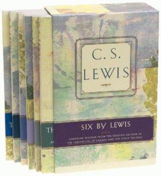 Paperback Six by Lewis: The Abolition of Man, the Great Divorce, Mere Christianity, Miracles, the Problem of Pain, the Screwtape Letters Book