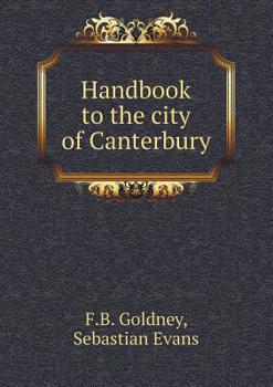 Paperback Handbook to the city of Canterbury Book