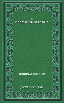 Paperback A Personal Record - Original Edition Book