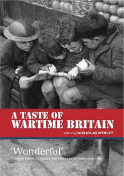 Paperback A Taste of Wartime Britain Book