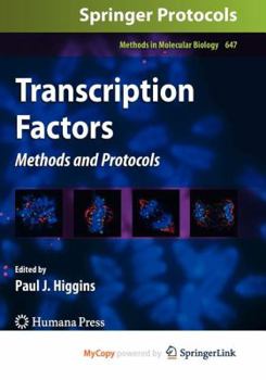 Paperback Transcription Factors: Methods and Protocols Book