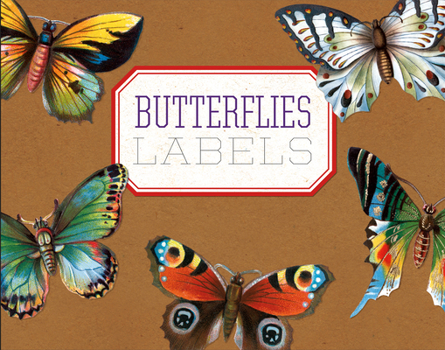 Paperback Butterfly Box Sticker Box Book