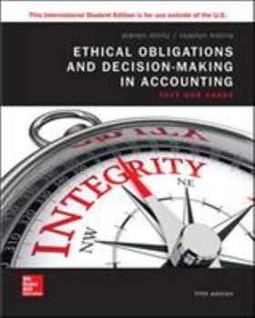 Paperback Ethical Obligations and Decision-Making in Accounting: Text and Cases Book