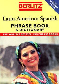 Paperback Berlitz Latin-American Spanish Phrase Book