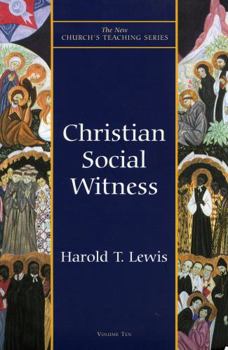 Paperback Christian Social Witness Book