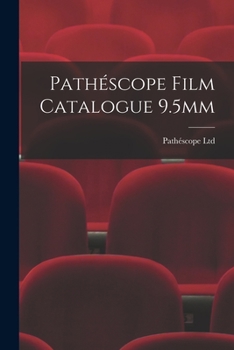 Paperback Pathéscope Film Catalogue 9.5mm Book