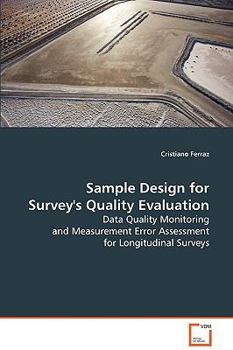 Paperback Sample Design for Survey's Quality Evaluation Book