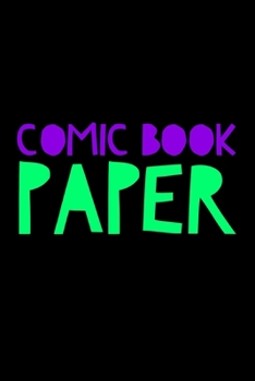 Paperback Comic Book Paper Book