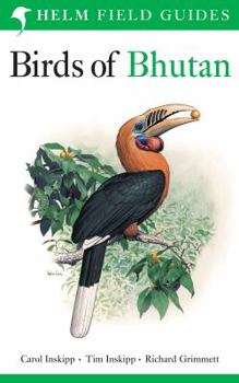 Paperback Field Guide to the Birds of Bhutan Book