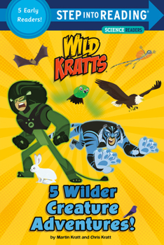 Paperback 5 Wilder Creature Adventures (Wild Kratts) Book