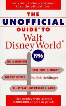 Paperback Unofficial Guide to Walt Disney World 1996 Book