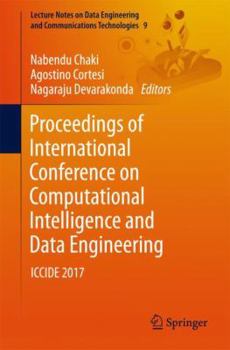 Paperback Proceedings of International Conference on Computational Intelligence and Data Engineering: Iccide 2017 Book