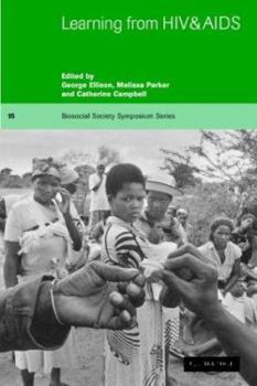 Learning from HIV and AIDS (Biosocial Society Symposium Series) - Book  of the Biosocial Society Symposium