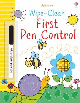 Paperback Wipe Clean First Pen Control Book