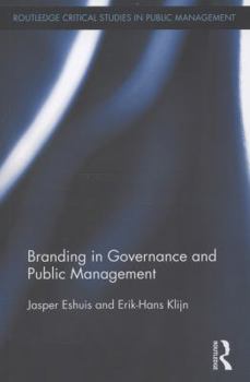 Paperback Branding in Governance and Public Management Book