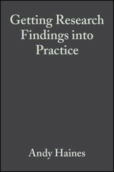 Paperback Getting Research Findings Into Practice Book
