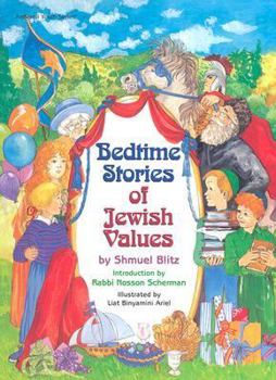 Hardcover Bedtime Stories of Jewish Values Book