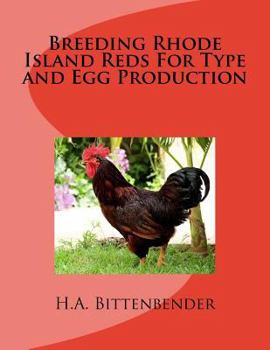 Paperback Breeding Rhode Island Reds For Type and Egg Production Book