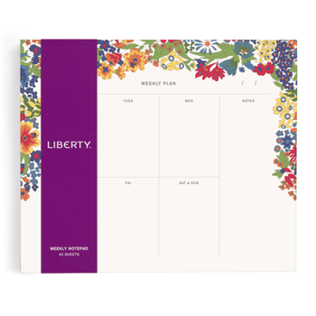Paperback Liberty Margaret Annie Weekly Notepad Book