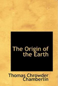 Paperback The Origin of the Earth Book