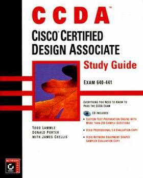 Hardcover Ccda: Cisco Certified Design Associate Study Guide [With CD-ROM] Book