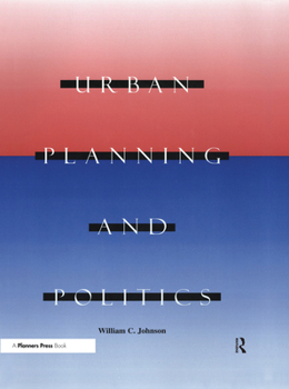 Hardcover Urban Planning and Politics Book