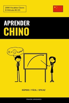 Paperback Aprender Chino - Rápido / Fácil / Eficaz: 2000 Vocablos Claves [Spanish] Book