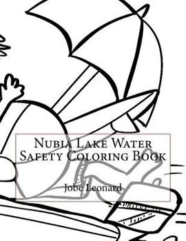 Paperback Nubia Lake Water Safety Coloring Book