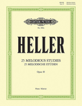 Paperback 25 Melodious Studies Op. 45 for Piano Book