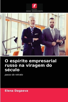 Paperback O espírito empresarial russo na viragem do século [Portuguese] Book