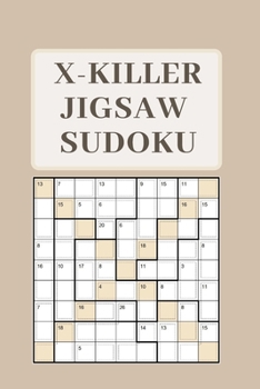 Paperback X-Killer Jigsaw Sudoku: 187 Great Puzzles Book