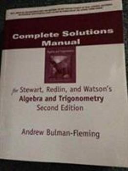 Paperback CSM Algebra and Trig 2e Book