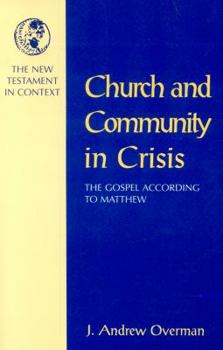 Paperback Church and Community in Crisis Book