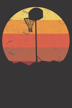 Paperback Notebook: Basketball College Ruled 6x9 120 Pages Book