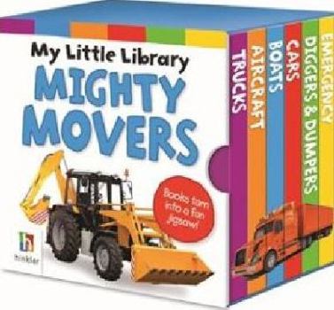 Hardcover Mighty Movers (First Board Book) Book