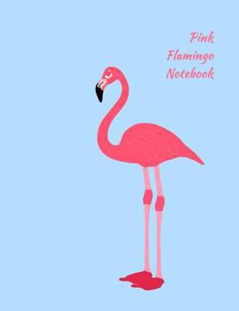 Paperback Pink Flamingo Notebook Book