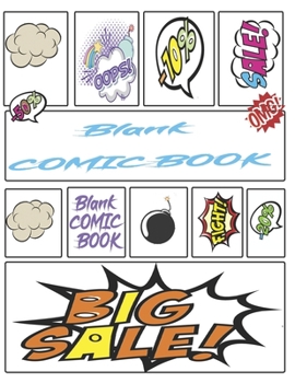 Paperback Comic Book Notebook For Kids: Create Your Own Comics, Comic Book Strip Templates For Drawing: Super Hero Comics (Draw Your Own Comic Book For Kids) Book