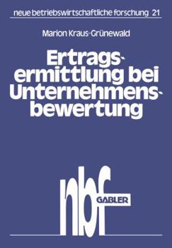 Paperback Ertragsermittlung Bei Unternehmensbewertung [German] Book
